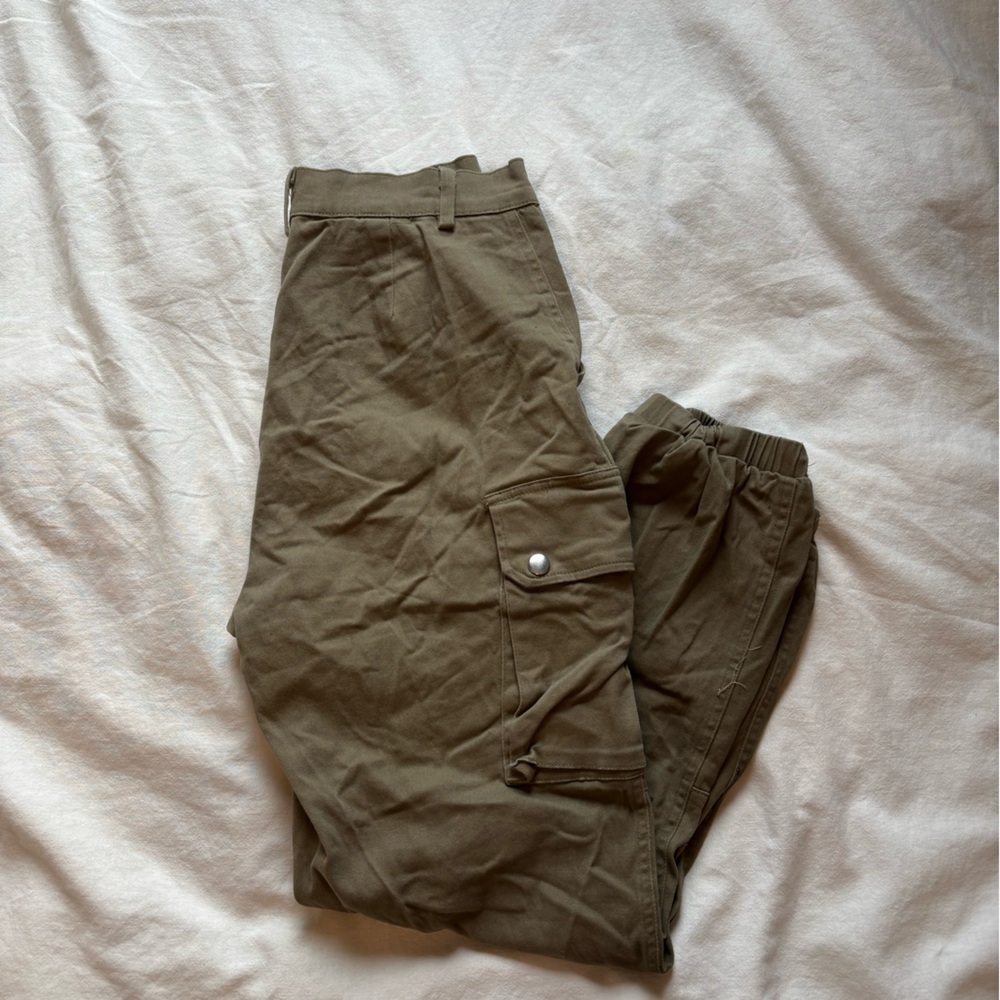 Olive Green Cargo Pants